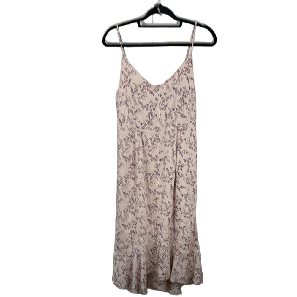 Gentle Fawn floral Slip Midi Dress Beige Pink Minimalist Boho Cami Dress - Picture 2 of 8